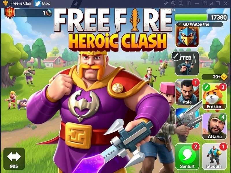 Free Fire Heroic Clash Gameplay in India